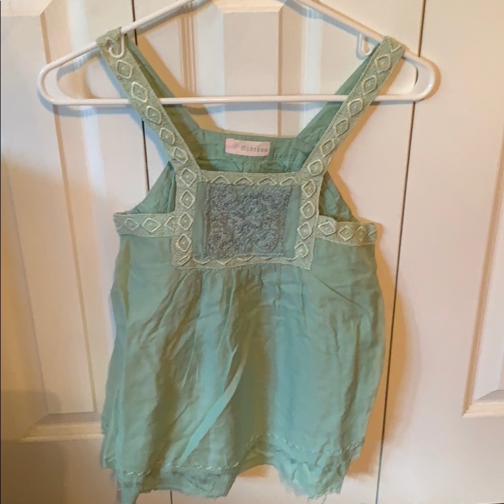 Vintage looking cotton rag top